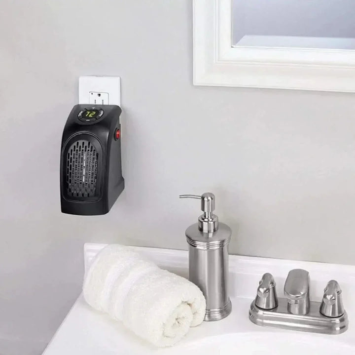 Warmfell™ Compact Plug-In Heater with Timer for Small Rooms