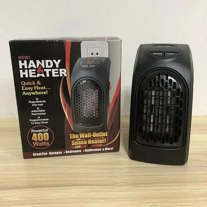 Warmfell™ Compact Plug-In Heater with Timer for Small Rooms