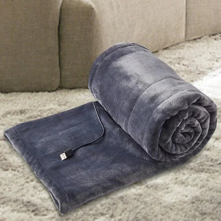 Warmfell™ Portable USB Heated Throw with 3 Heat Levels