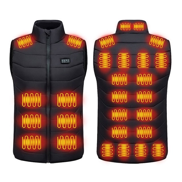 Warmfell™ Quilted Heated Gilet with Multi-Zone Core Warmth