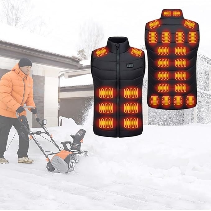 Warmfell™ Quilted Heated Gilet with Multi-Zone Core Warmth