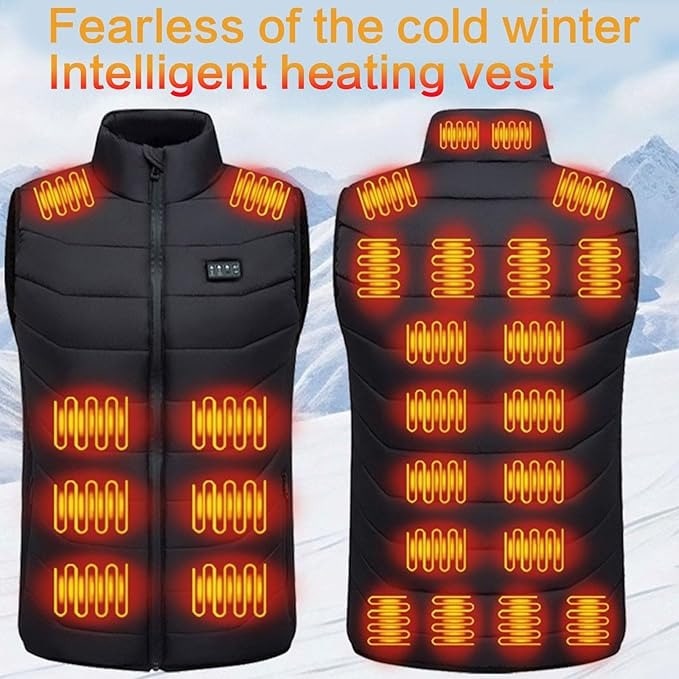 Warmfell™ Quilted Heated Gilet with Multi-Zone Core Warmth