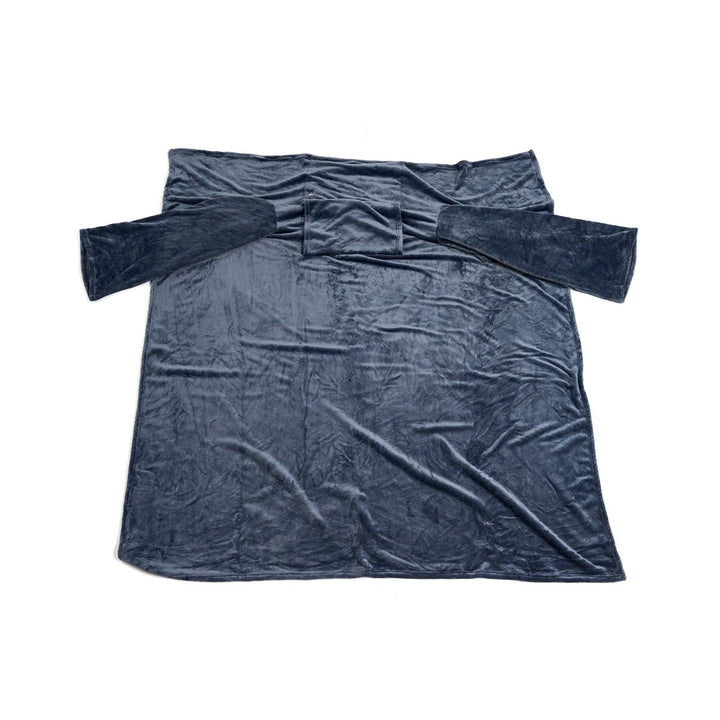 Warmfell™ Heated Wearable Blanket with Sleeves and Chest Heat Panel