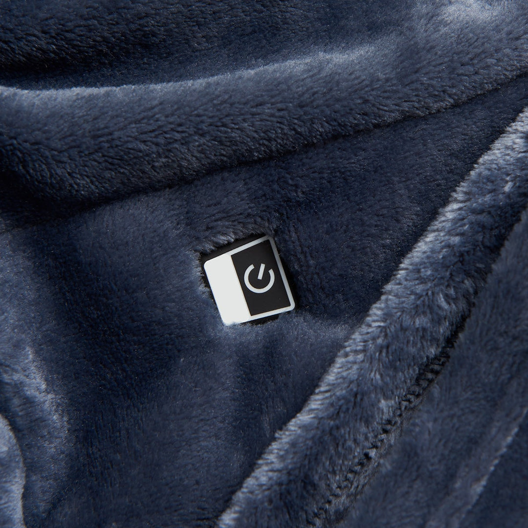 Warmfell™ Heated Wearable Blanket with Sleeves and Chest Heat Panel