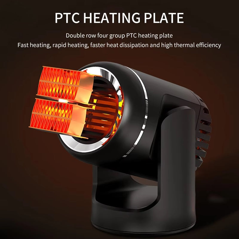 Warmfell™ 12V Portable Car Heater with Overheat Protection