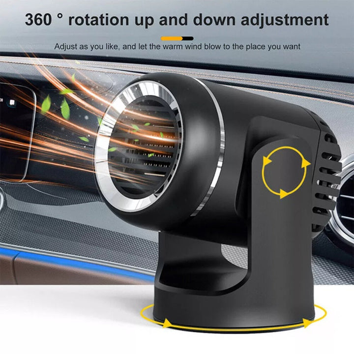 Warmfell™ 12V Portable Car Heater with Overheat Protection