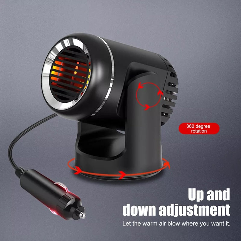 Warmfell™ 12V Portable Car Heater with Overheat Protection
