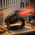 Warmfell™ Plug-In Car Heater and Cooler with Rotating Holder