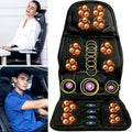 Warmfell™ Massage Seat Cushion with Heated Neck Pillow and Remote