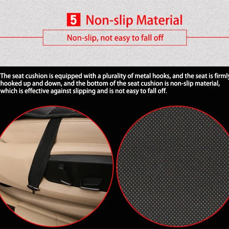 Warmfell™ Heated Car Seat Cushion with Smart Temperature Control