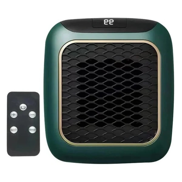 Warmfell™ Compact 800W Wall Socket Heater with Thermostat