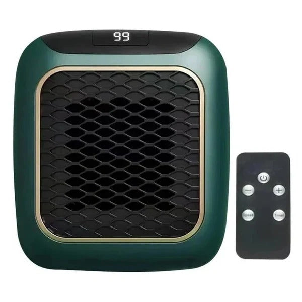 Warmfell™ Space-Saving 800W Socket Heater with 12-Hour Timer