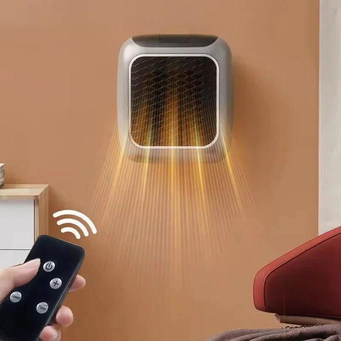 Warmfell™ Space-Saving 800W Socket Heater with 12-Hour Timer
