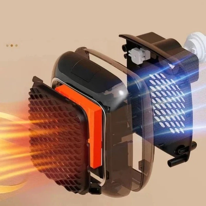Warmfell™ Space-Saving 800W Socket Heater with 12-Hour Timer