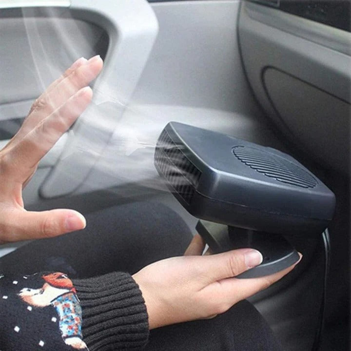 Warmfell™ Ceramic 12V Car Heater with Thermostat for Clear, Warm Drives