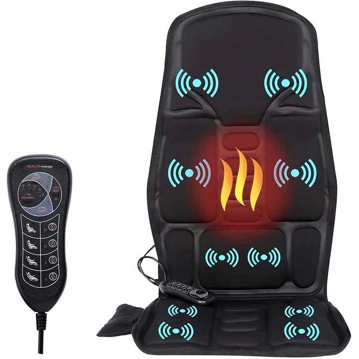 Warmfell™ Full Back Shiatsu Massage Cushion with Heated Neck Support