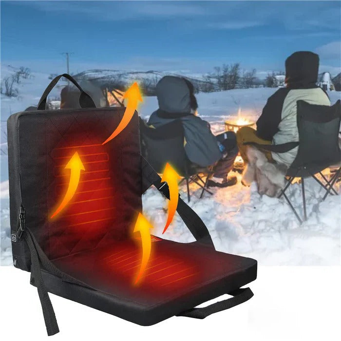 Warmfell™ Foldable USB Heated Seat Cushion with 3 Heat Levels