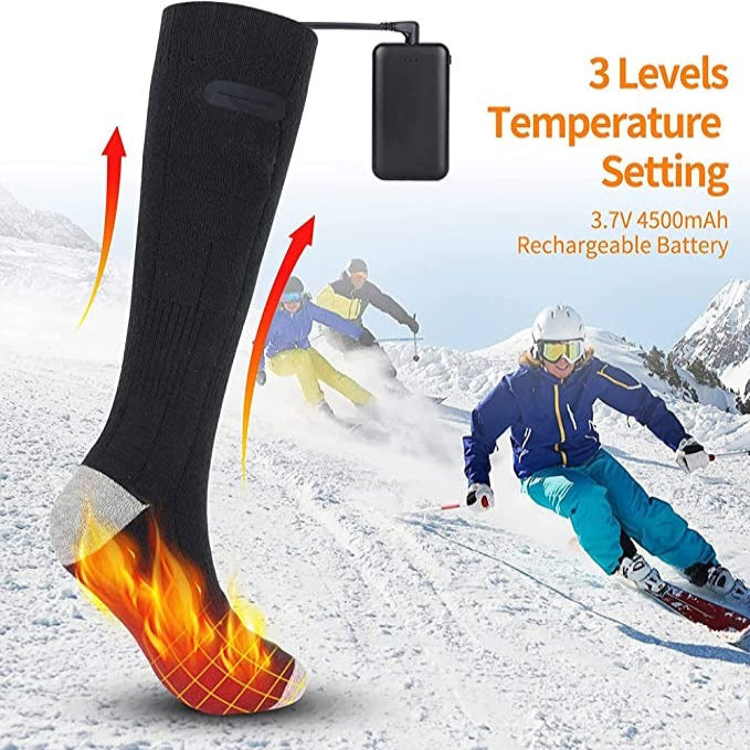 Warmfell™ Battery Heated Socks with 3 Settings and 8+ Hour Run Time