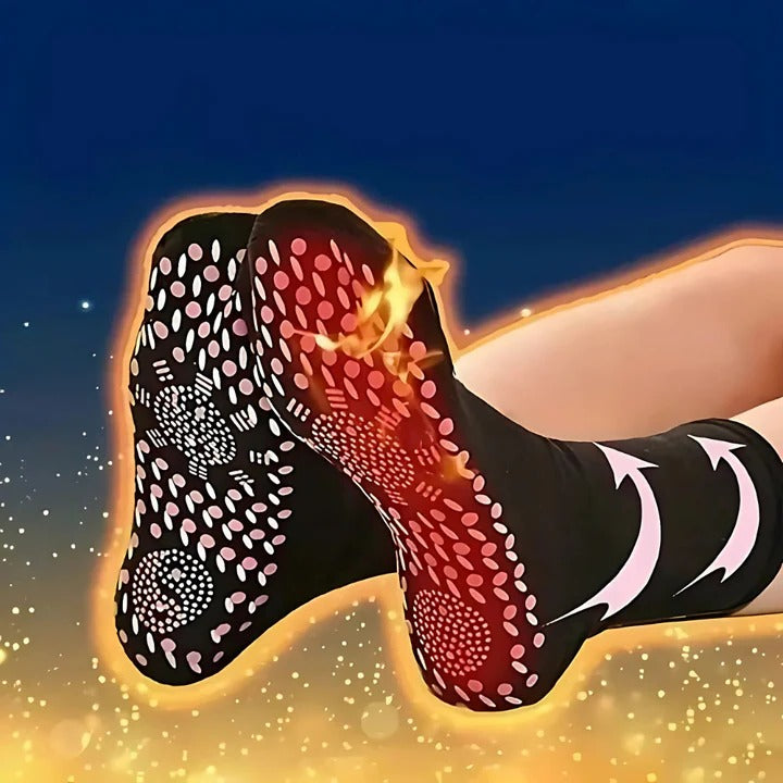 Warmfell™ Five-Pair Pack of Breathable Thermal Socks for Cold Weather