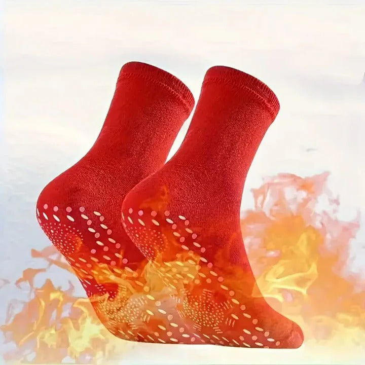 Warmfell™ Five-Pair Pack of Breathable Thermal Socks for Cold Weather