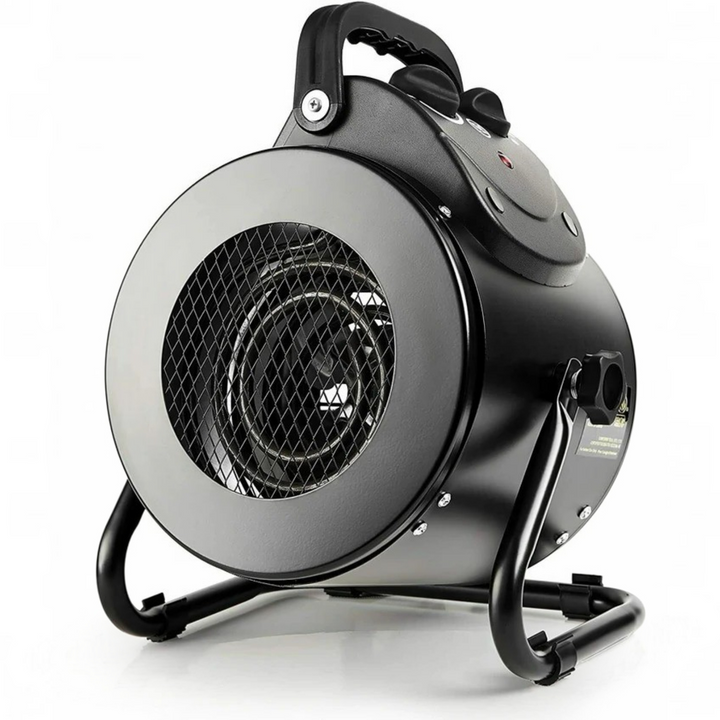 Warmfell™ 1500W Splash-Proof Fan Heater for Greenhouses and Workshops