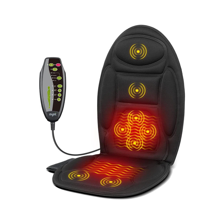 Warmfell™ Heated Vibrating Seat Cushion for Car and Office Chair
