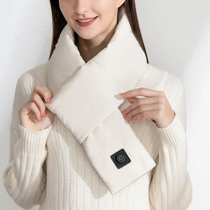 Warmfell™ Graphene Heated Neck Warmer with Three Adjustable Heat Levels