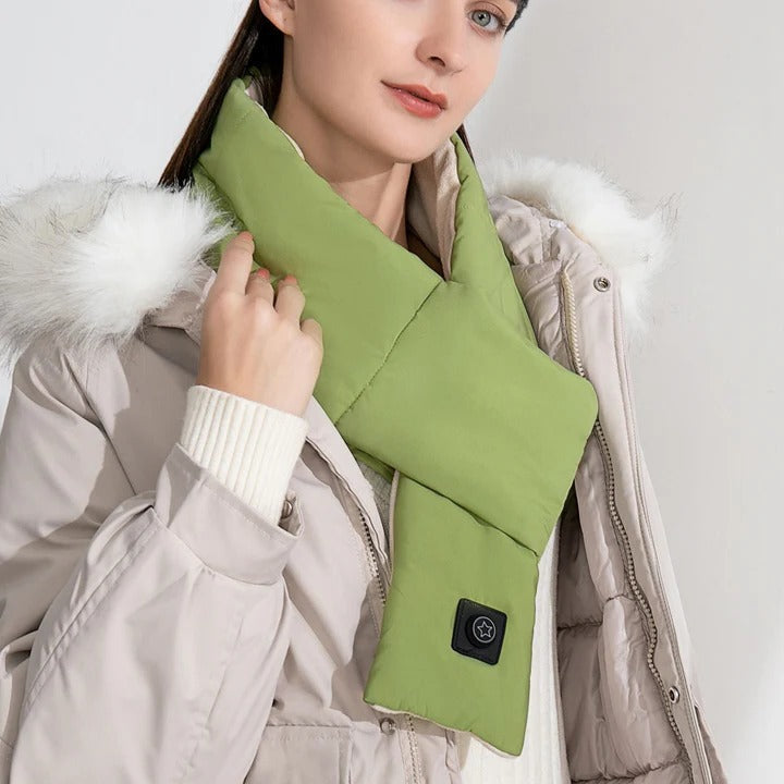Warmfell™ Graphene Heated Neck Warmer with Three Adjustable Heat Levels