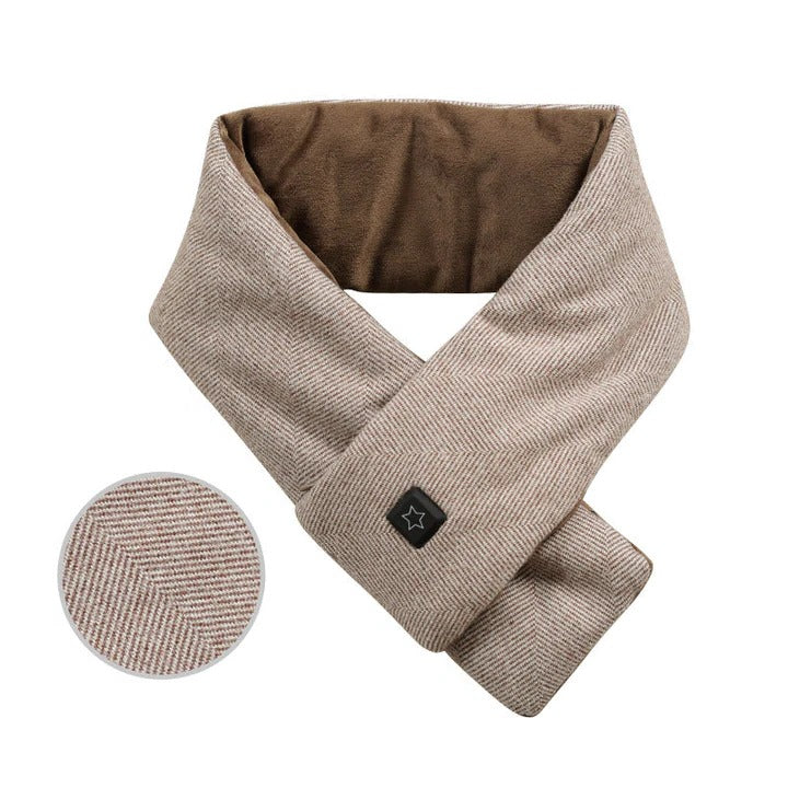 Warmfell™ Graphene Heated Neck Warmer with Three Adjustable Heat Levels