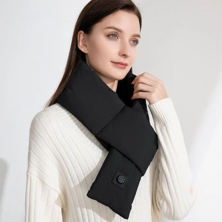 Warmfell™ Graphene Heated Neck Warmer with Three Adjustable Heat Levels
