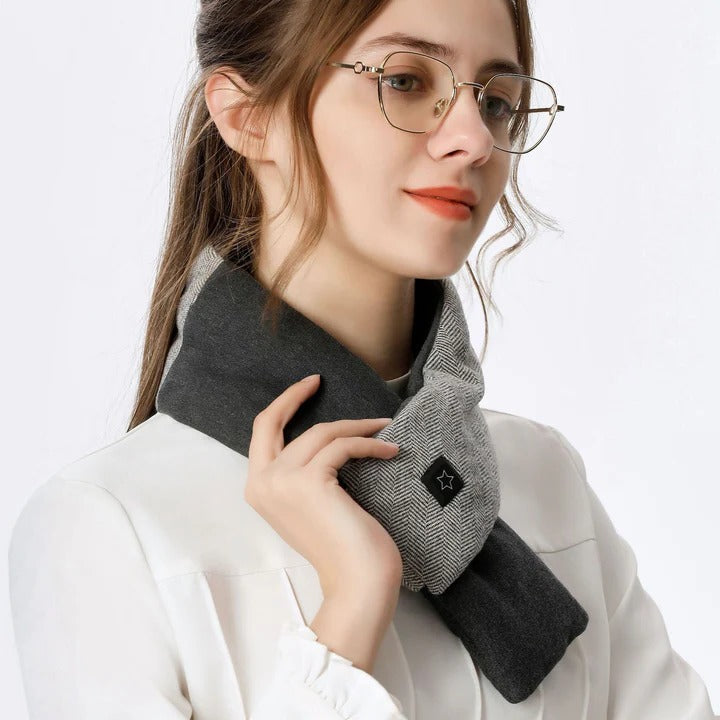 Warmfell™ Graphene Heated Neck Warmer with Three Adjustable Heat Levels