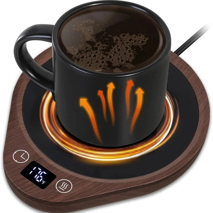 Warmfell™ Mug Warmer Set with Matching Mug and Auto Shut-Off