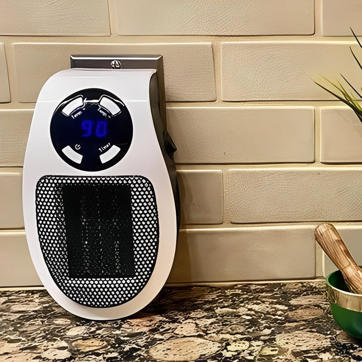 Warmfell™ Low-Noise Portable Heater with Timer and Safety Cut-Off