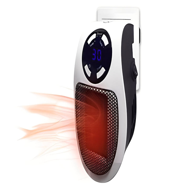 Warmfell™ Low-Noise Portable Heater with Timer and Safety Cut-Off