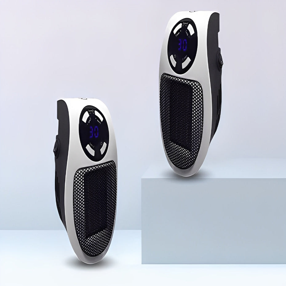 Warmfell™ Low-Noise Portable Heater with Timer and Safety Cut-Off