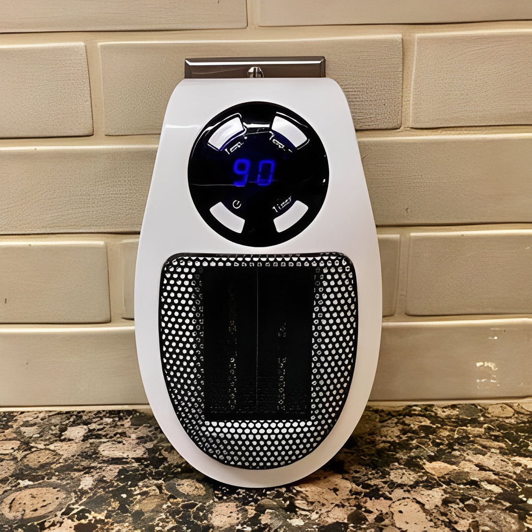 Warmfell™ Low-Noise Portable Heater with Timer and Safety Cut-Off