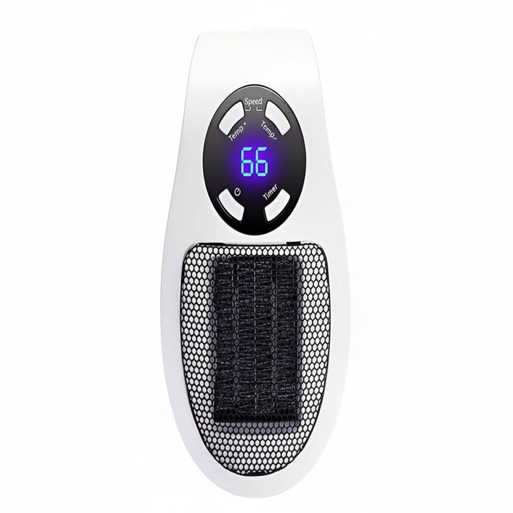 Warmfell™ Low-Noise Portable Heater with Timer and Safety Cut-Off