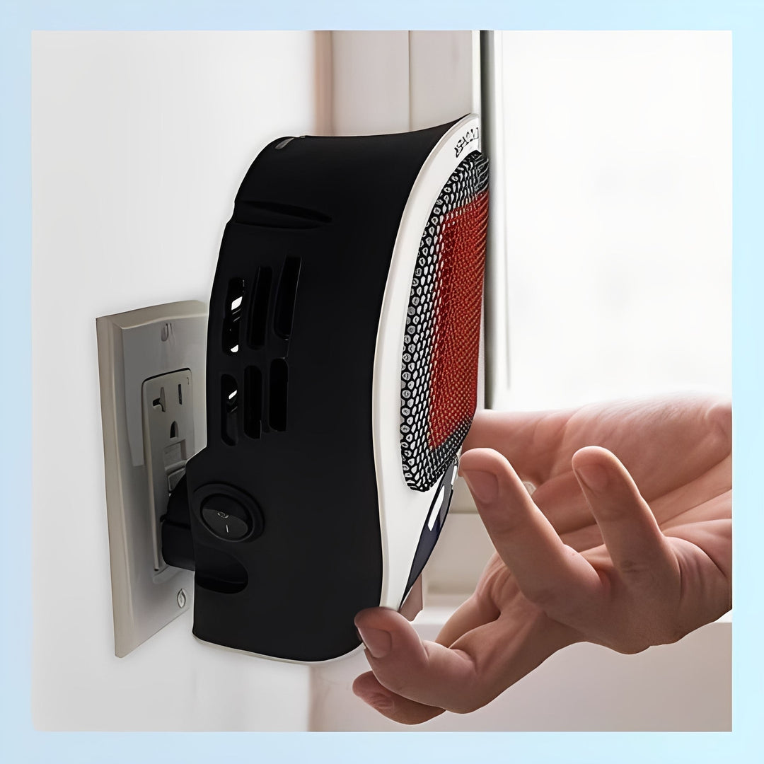 Warmfell™ Low-Noise Portable Heater with Timer and Safety Cut-Off