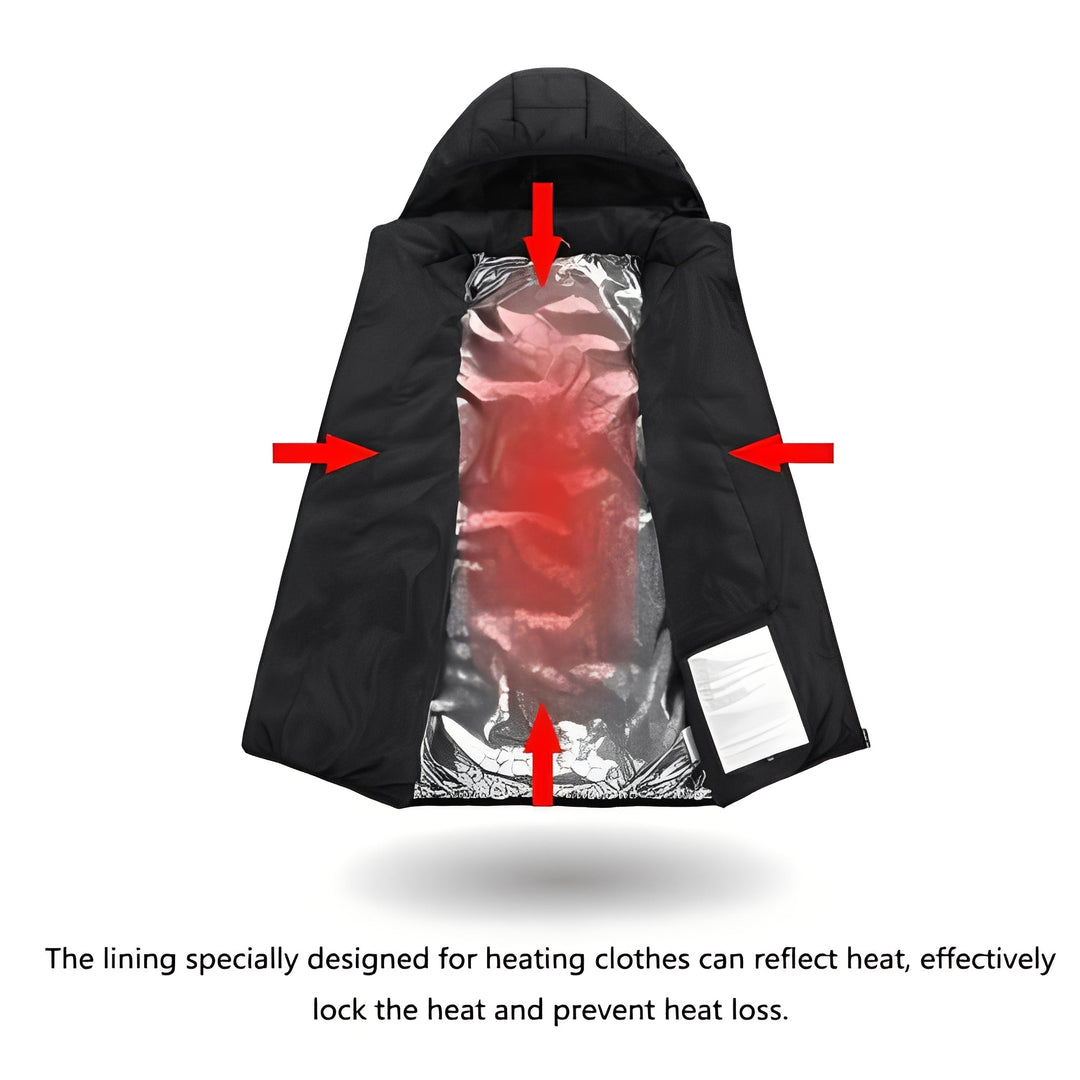 Warmfell™ Heated Jacket with Three Settings and USB Socket