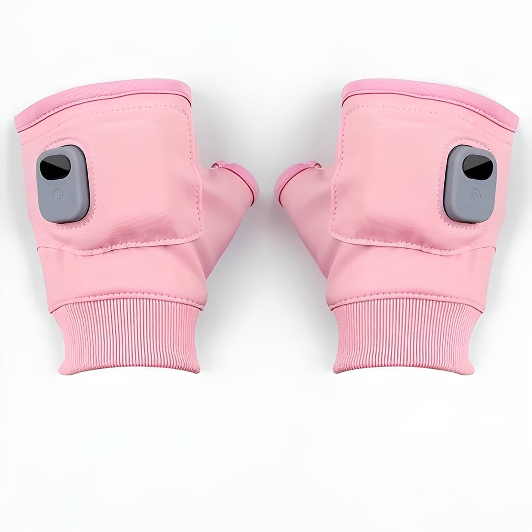 Warmfell™ Fingerless Heated Gloves with USB-C Charging and 3 Settings