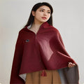Warmfell™ Knitted Heated Shawl for Knees, Feet and Shoulders
