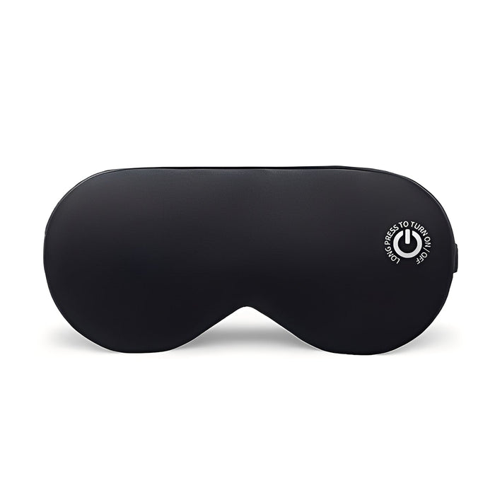 Warmfell™ Cordless Heated Eye Mask With Silk Cover and Vibration