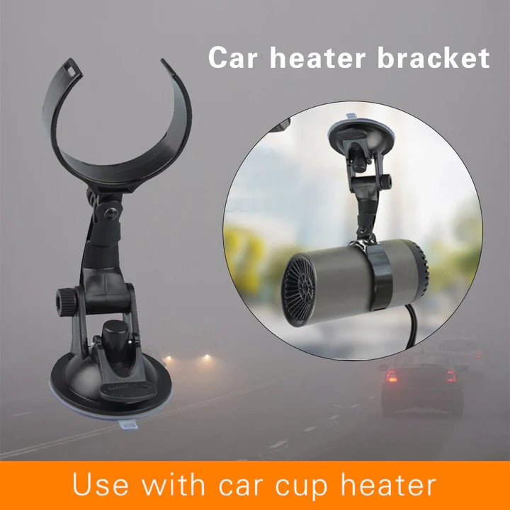 Warmfell™ 150W Car Heater Defroster with Suction Cup Mount