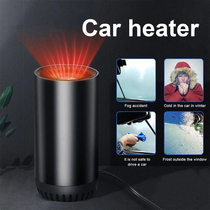 Warmfell™ 150W Car Heater Defroster with Suction Cup Mount