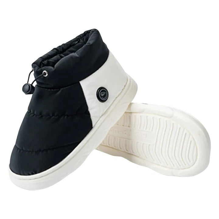 Warmfell™ Rechargeable Heated Slippers with 3 Heat Levels and Grip Sole