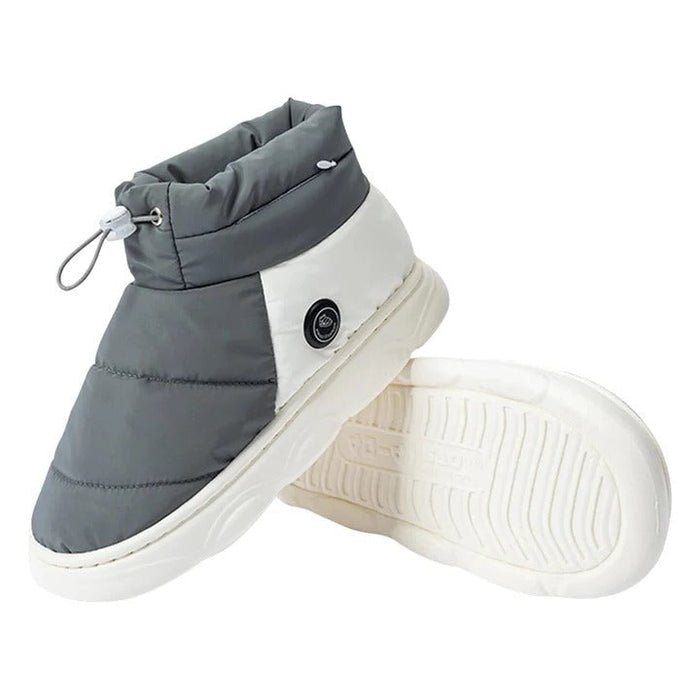 Warmfell™ Rechargeable Heated Slippers with 3 Heat Levels and Grip Sole