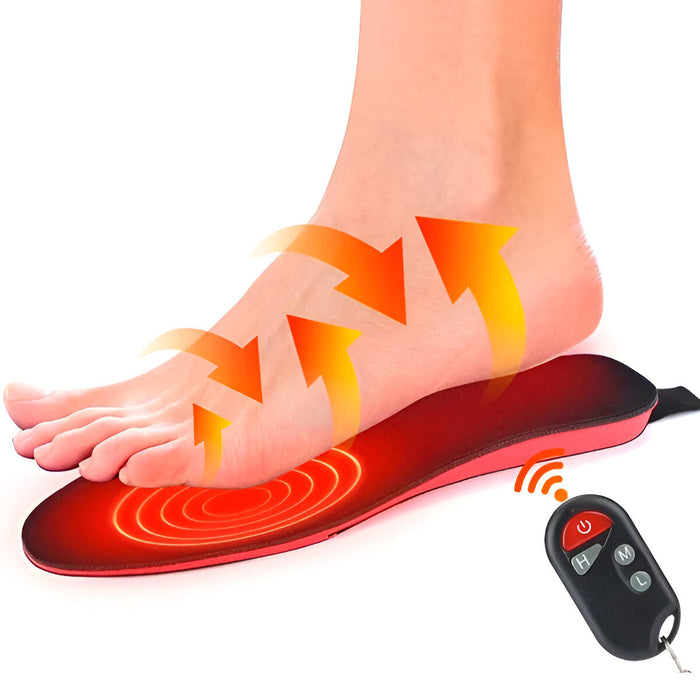 Warmfell™ Ultra-Thin Heated Shoe Insoles with Remote Control