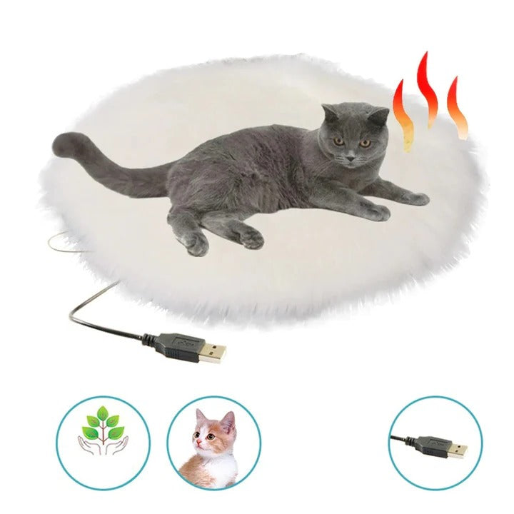 Warmfell™ USB Heated Pet Cushion With Constant Temperature