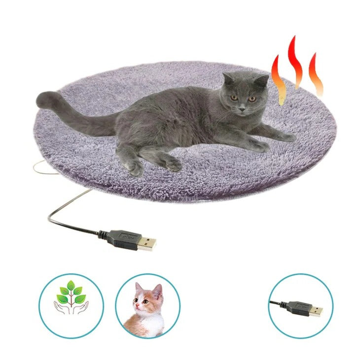 Warmfell™ USB Heated Pet Cushion With Constant Temperature