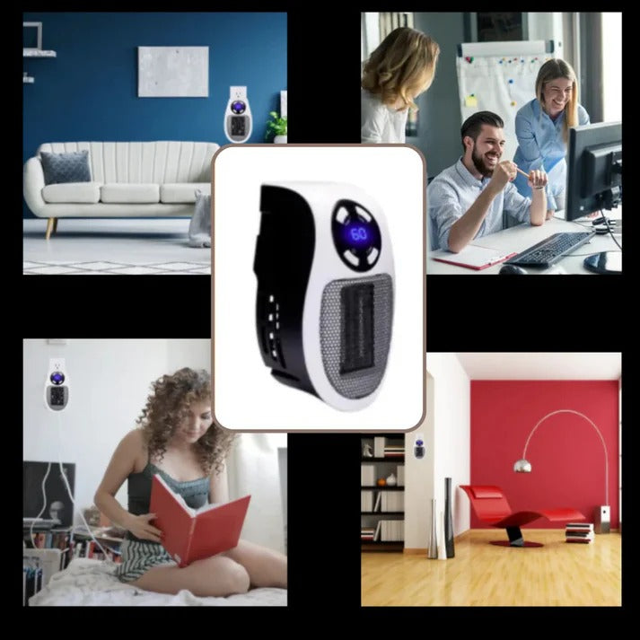 Warmfell™ Cordless Wall Socket Heater with Remote Control